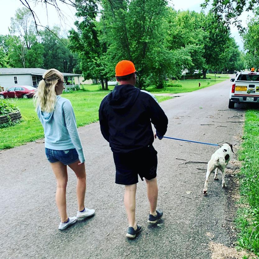 Back when Daisy was an only child. 🤣