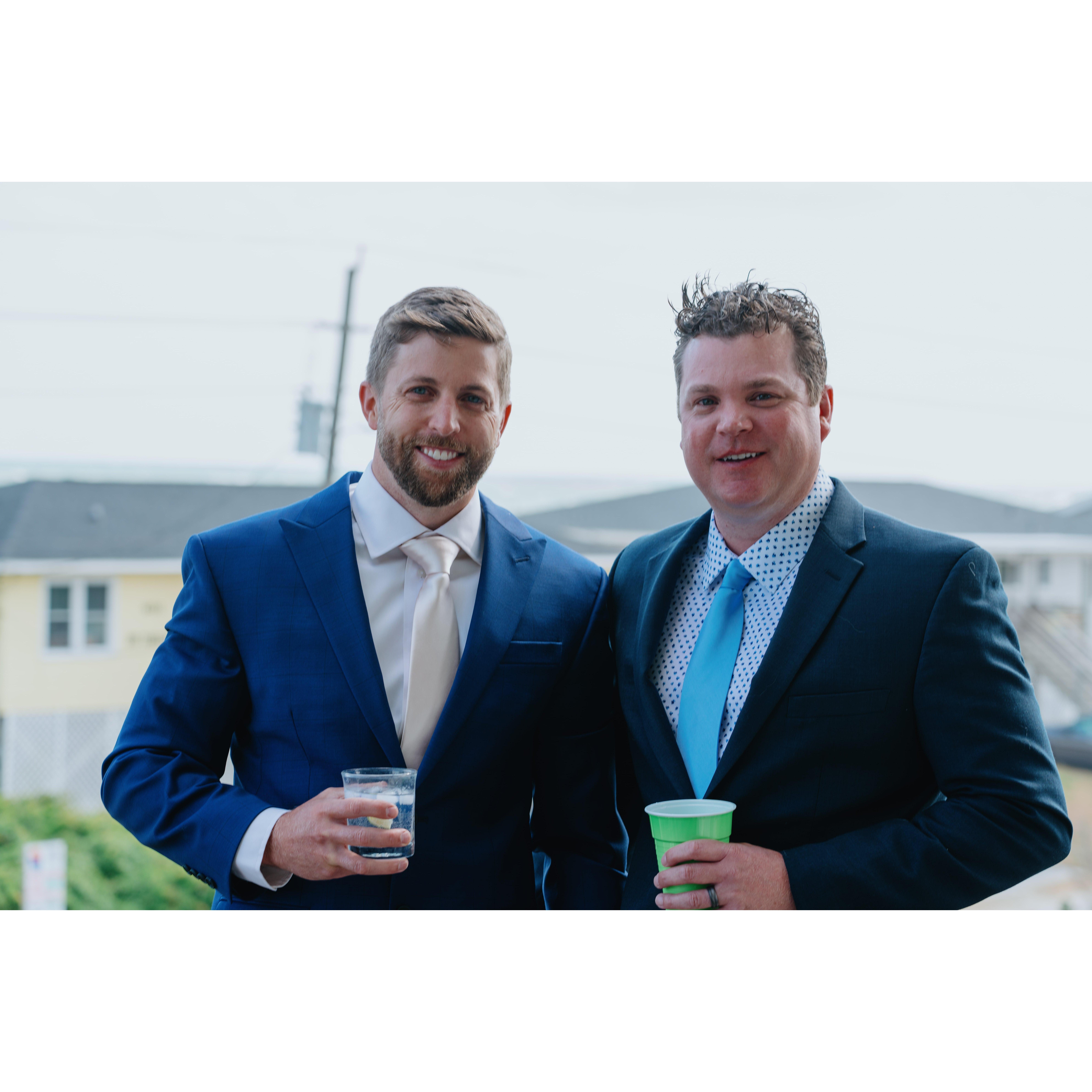 Mark and brother Michael