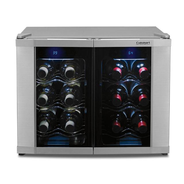 Cuisinart 12-Bottle Dual Zone Wine Cellar