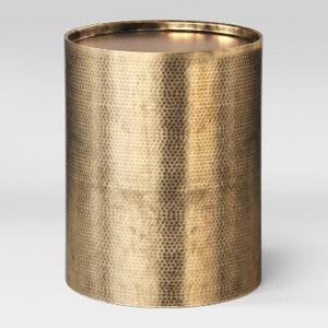 Manila Cylinder Drum Accent Table Brass - Project 62™