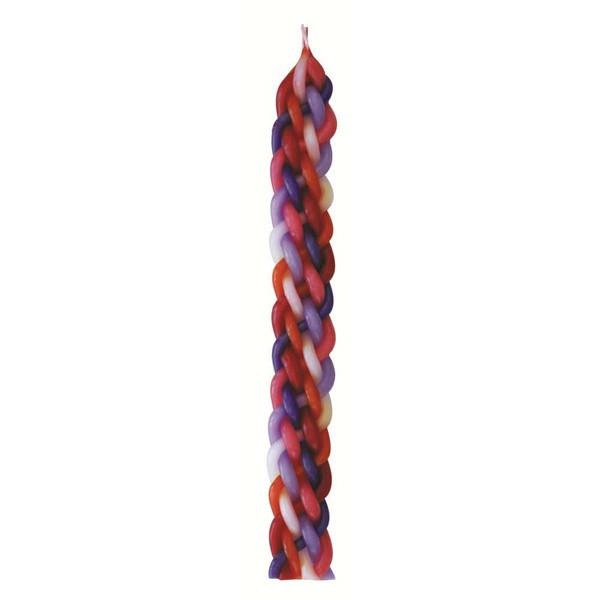 Multi Color Flat Havdalah Candle