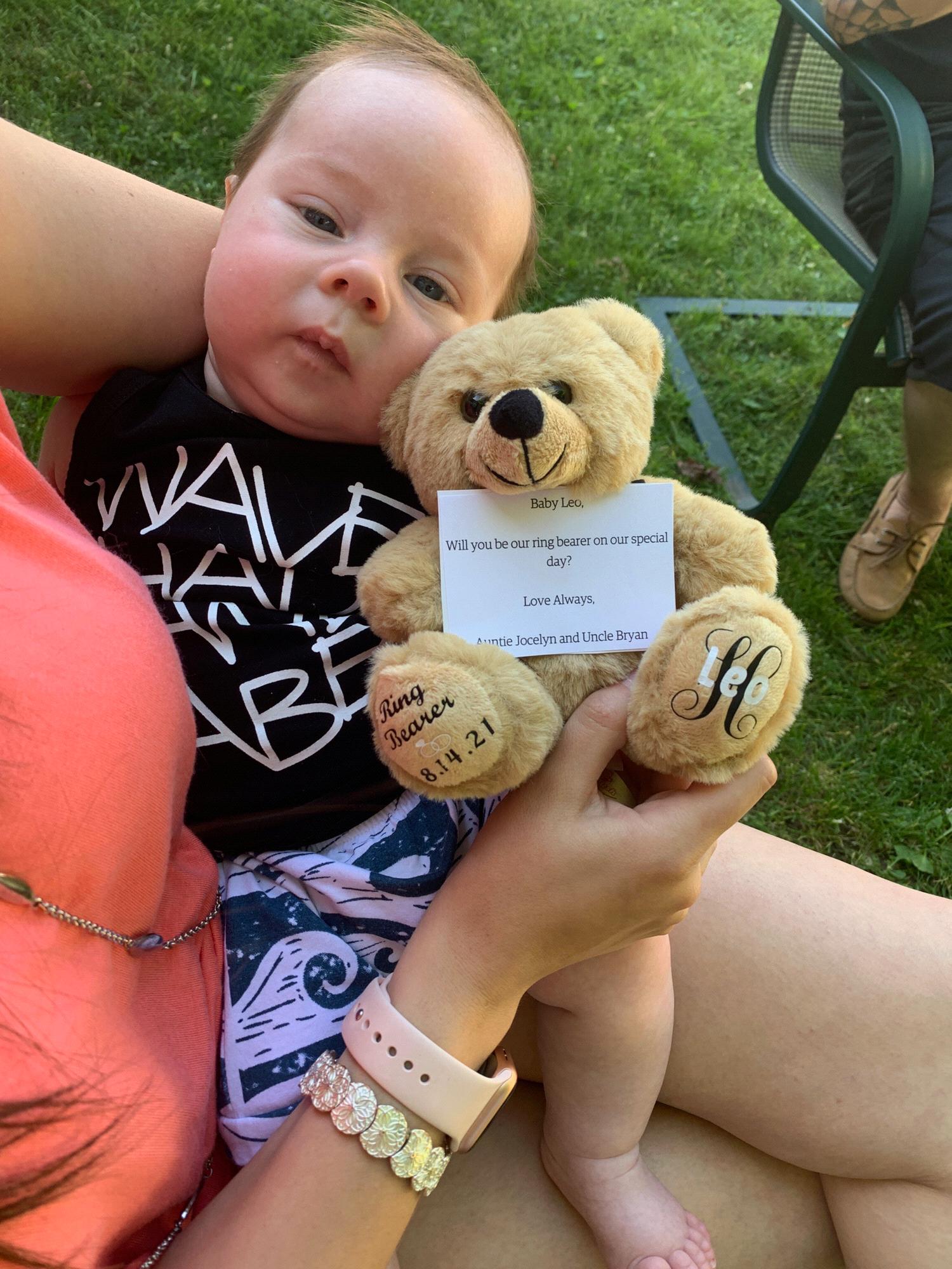 Our ring bearer Leo 💕