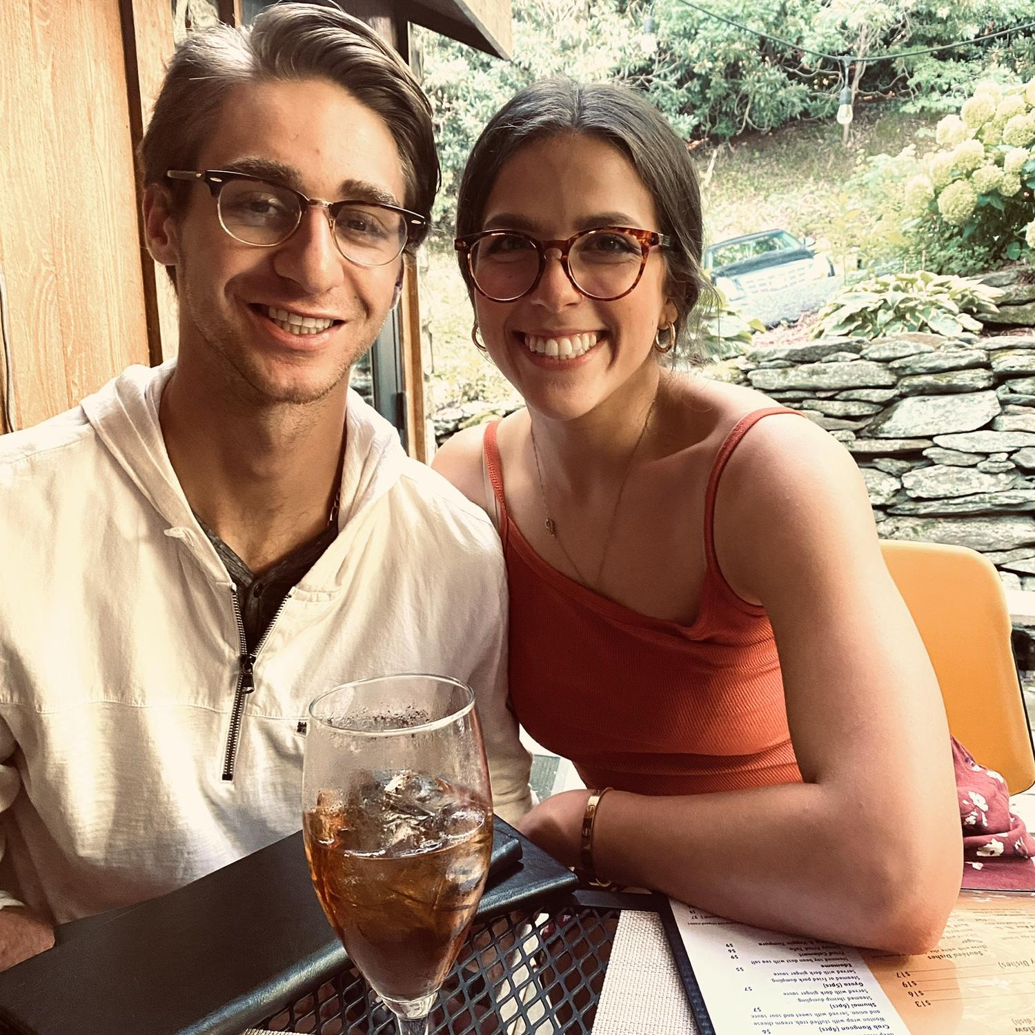 Emerson’s 2nd time having dinner with Caroline (Zach’s mom)!