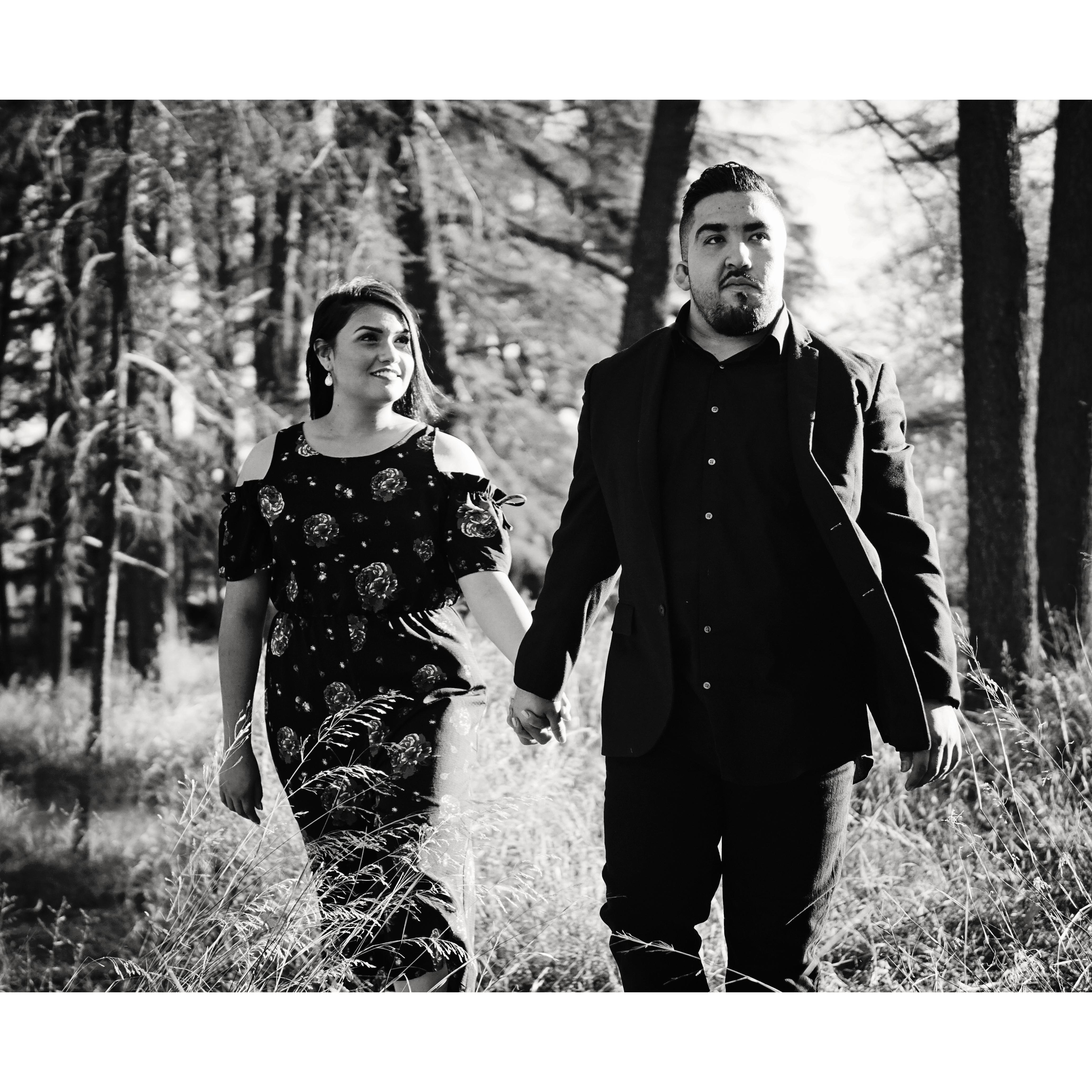 Soon to be Mr & Mrs Mora.