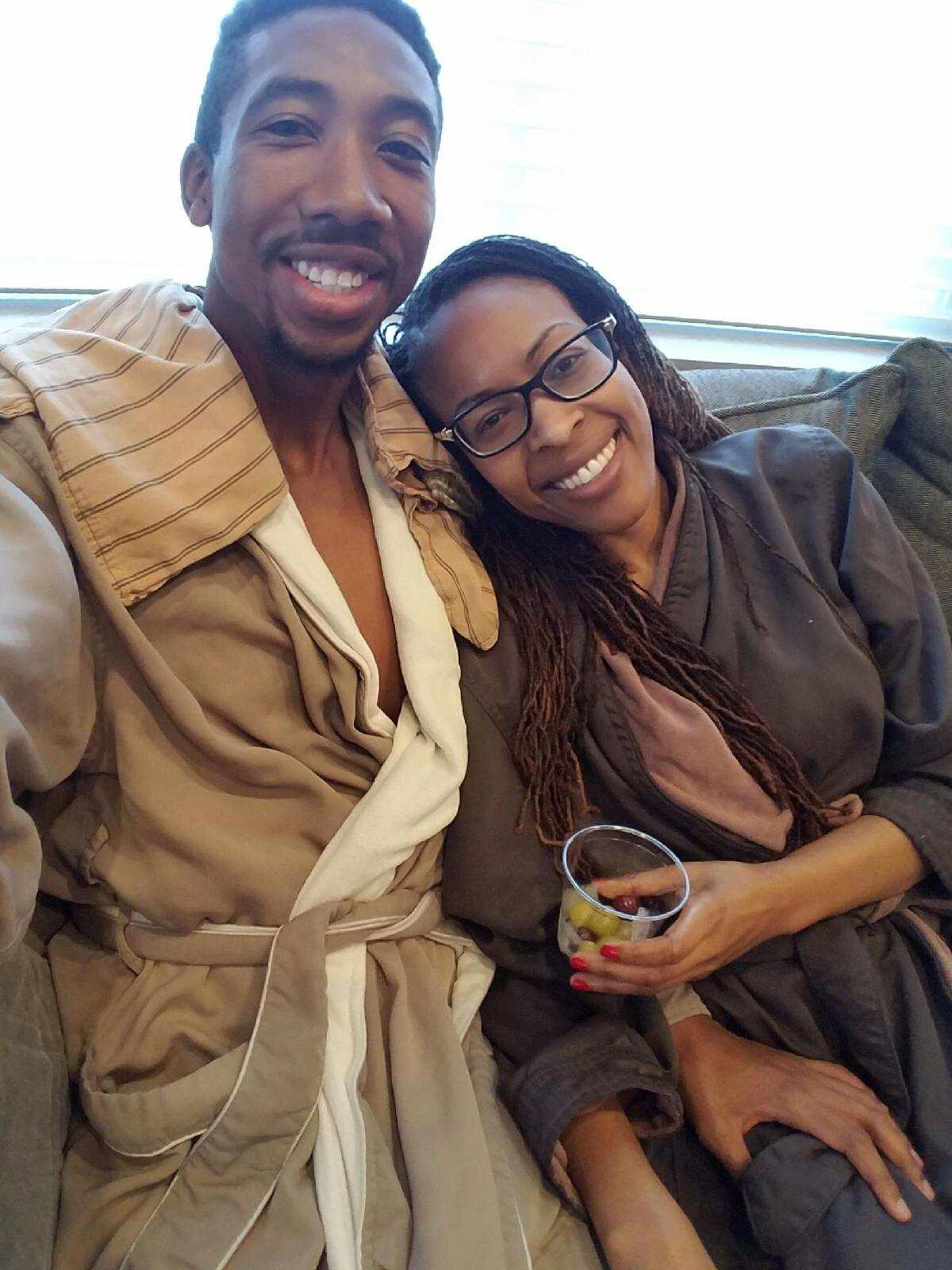 Spa Day February 2016 Blake’s Birthday 🎂 🎁 🧘🏾‍♂️🧘🏽‍♀️