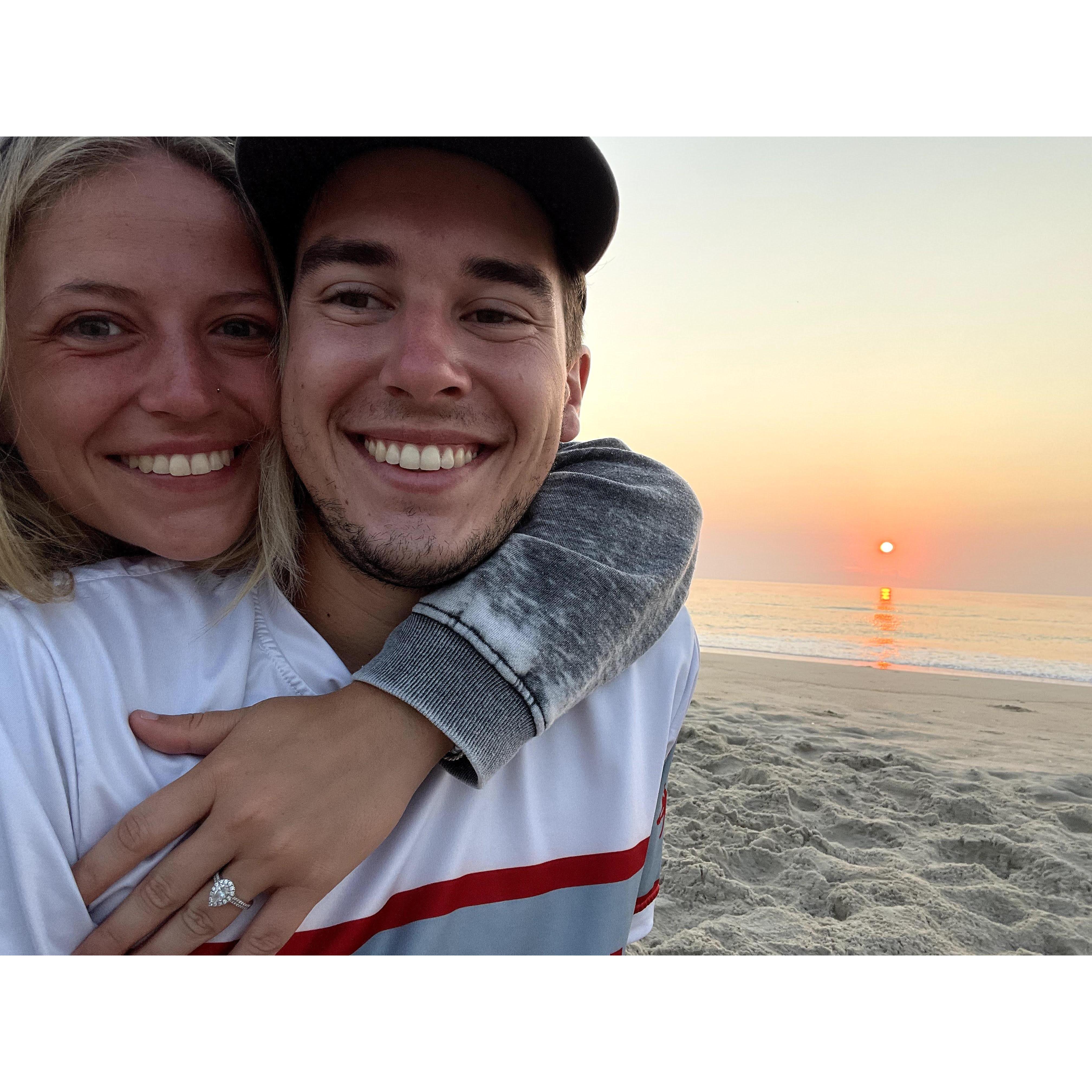 Favorite place, favorite person.