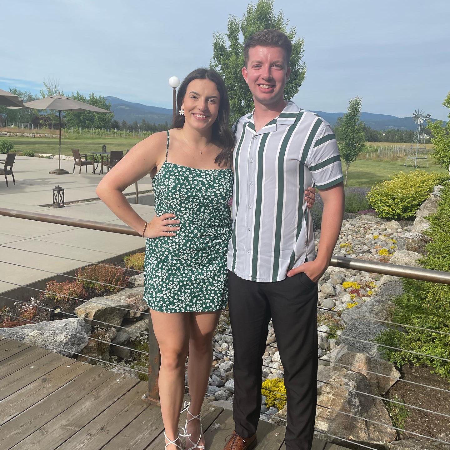 Our first wedding together :)
