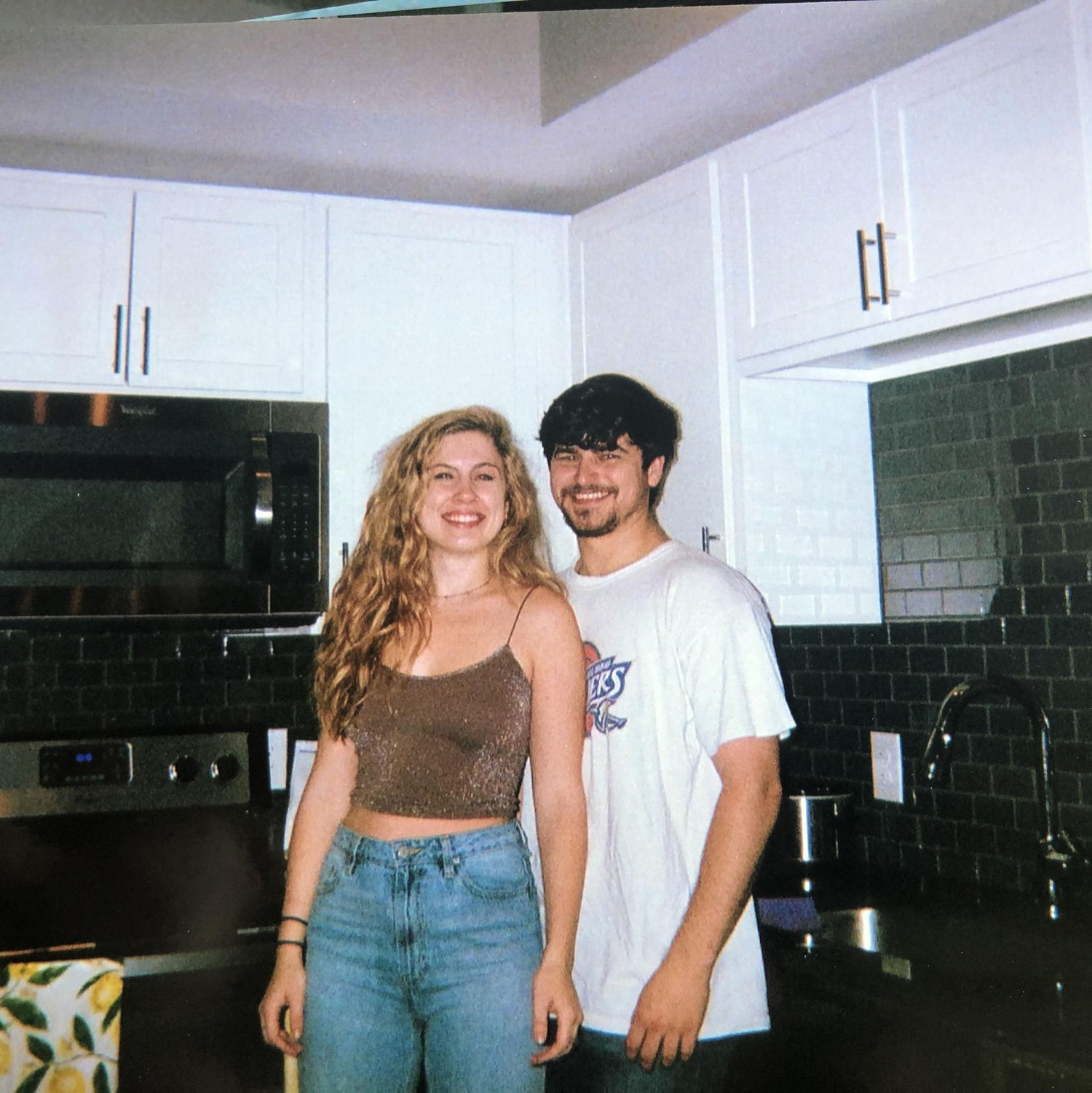 We had only been dating for a few months at this point!
