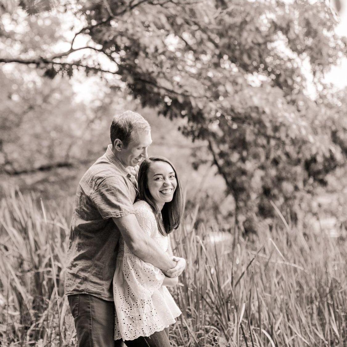 Our beautiful engagement photos are thanks to Heather Heigel Photography