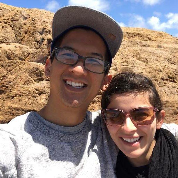 Jumping back to present day with us revisiting the bluff where Taylor proposed!
