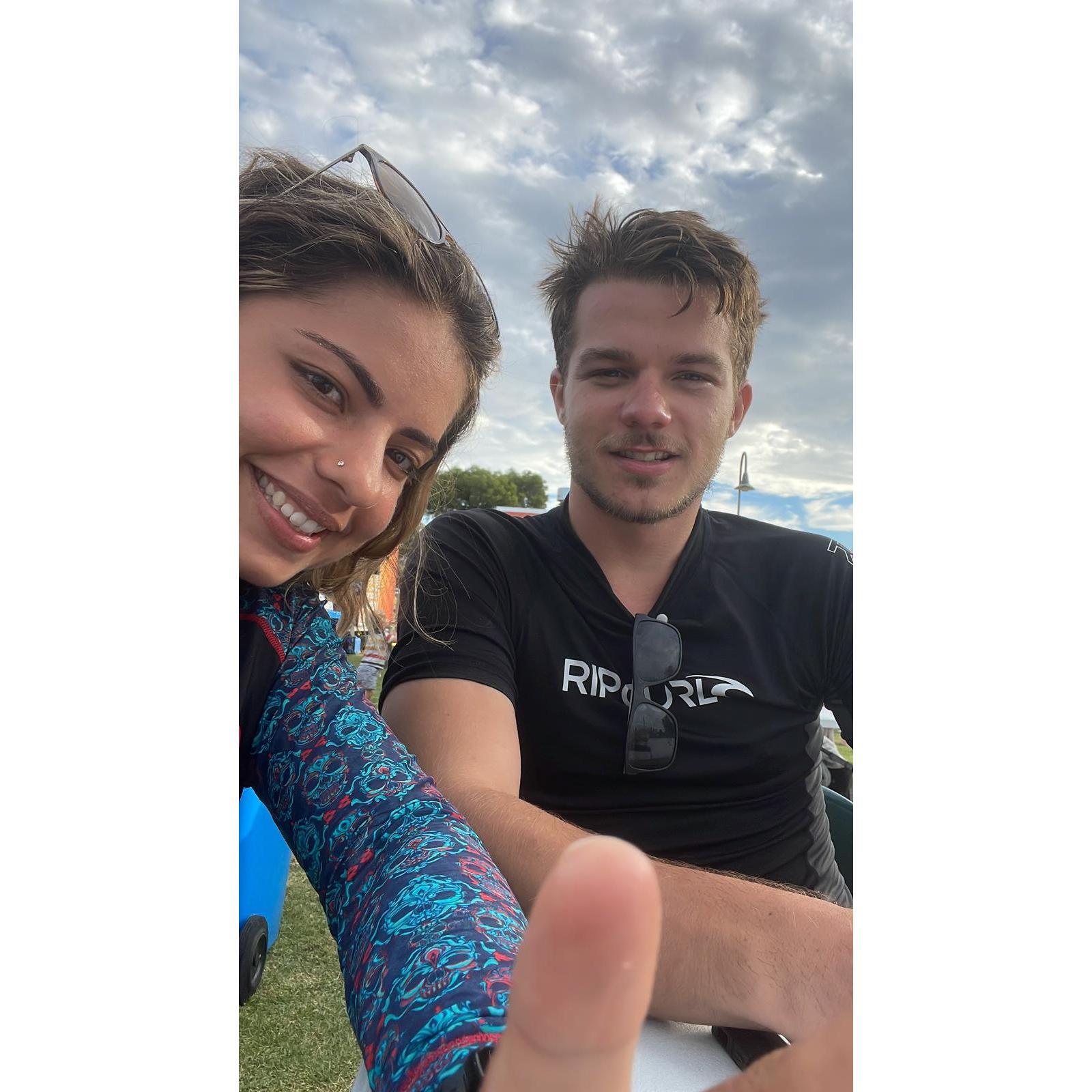Our First photo together
