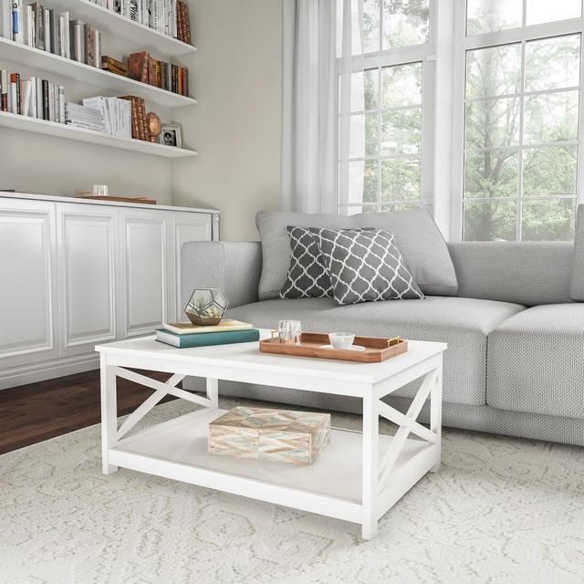 Cross Legs Coffee Table