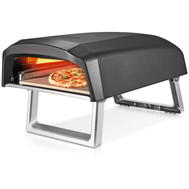 Commercial Chef Pizza Oven Outdoor - Propane Gas Portable for Outside