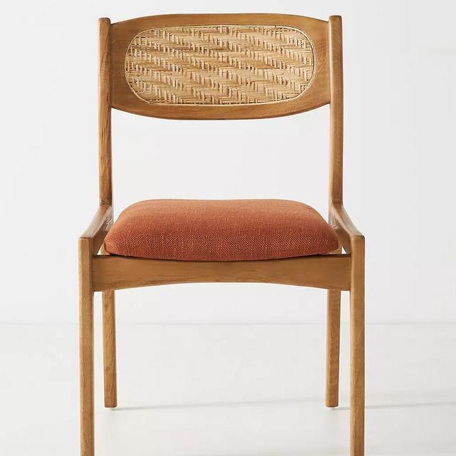 Color: Hazel | Zoey Caned Armless Dining Chair