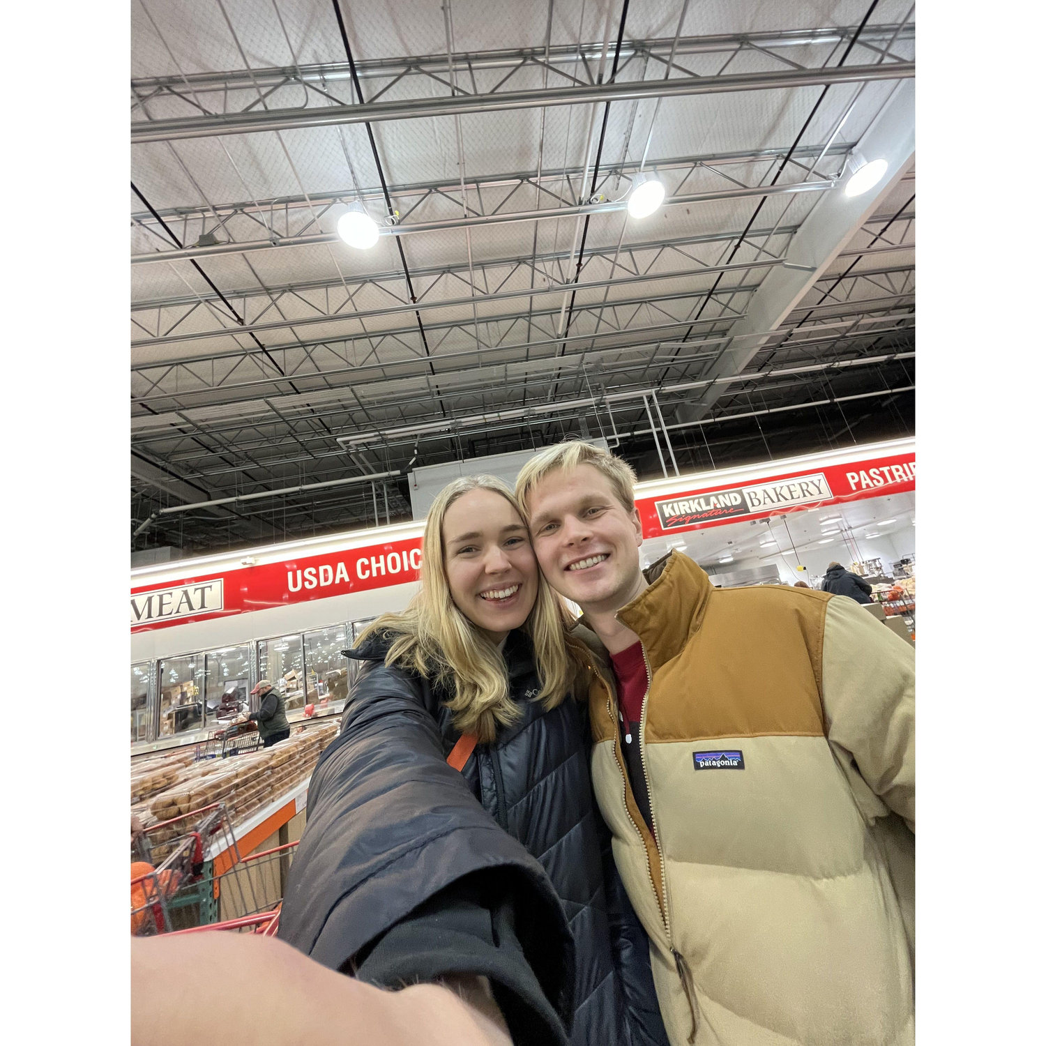 My maiden voyage to Costco (Ethan's favorite place)