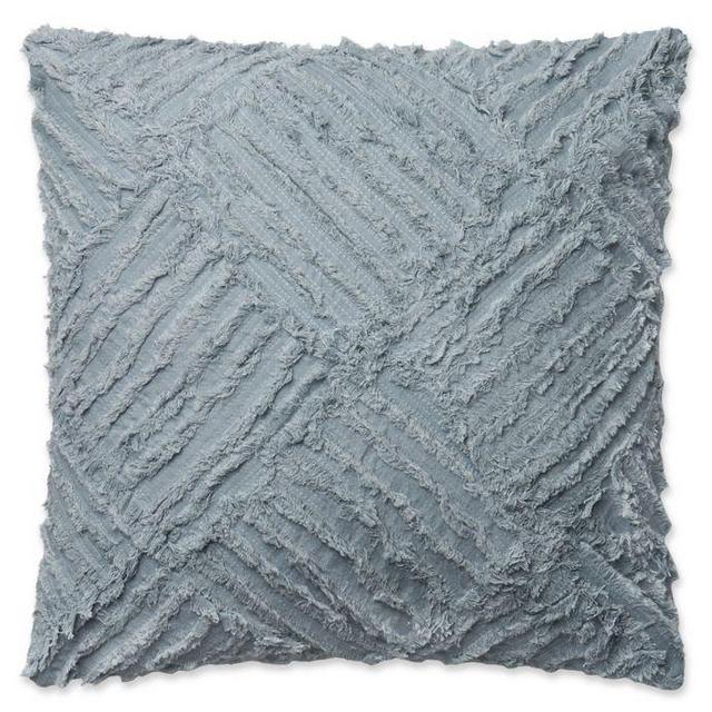 Magnolia Home By Joanna Gaines Evan Square Throw Pillow in Blue