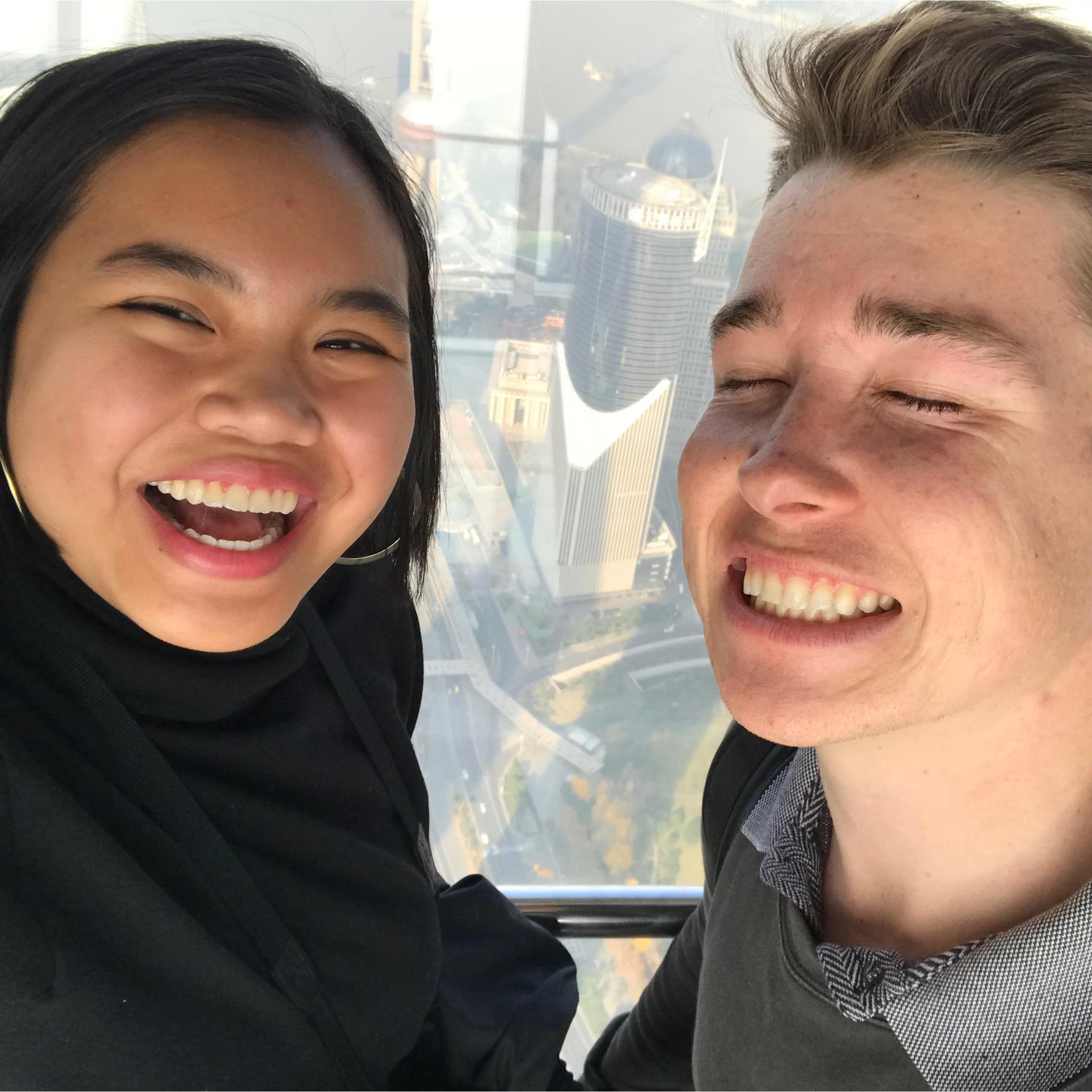 100 floors up!
Shanghai, China
December 2017