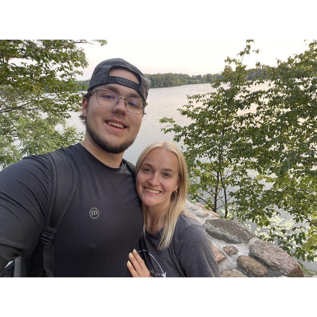 9/3/24: On the chapel walk where Noah was planning his proposal with a clueless Liv ;)