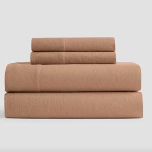 European Linen Sheet Set - Queen - Latte