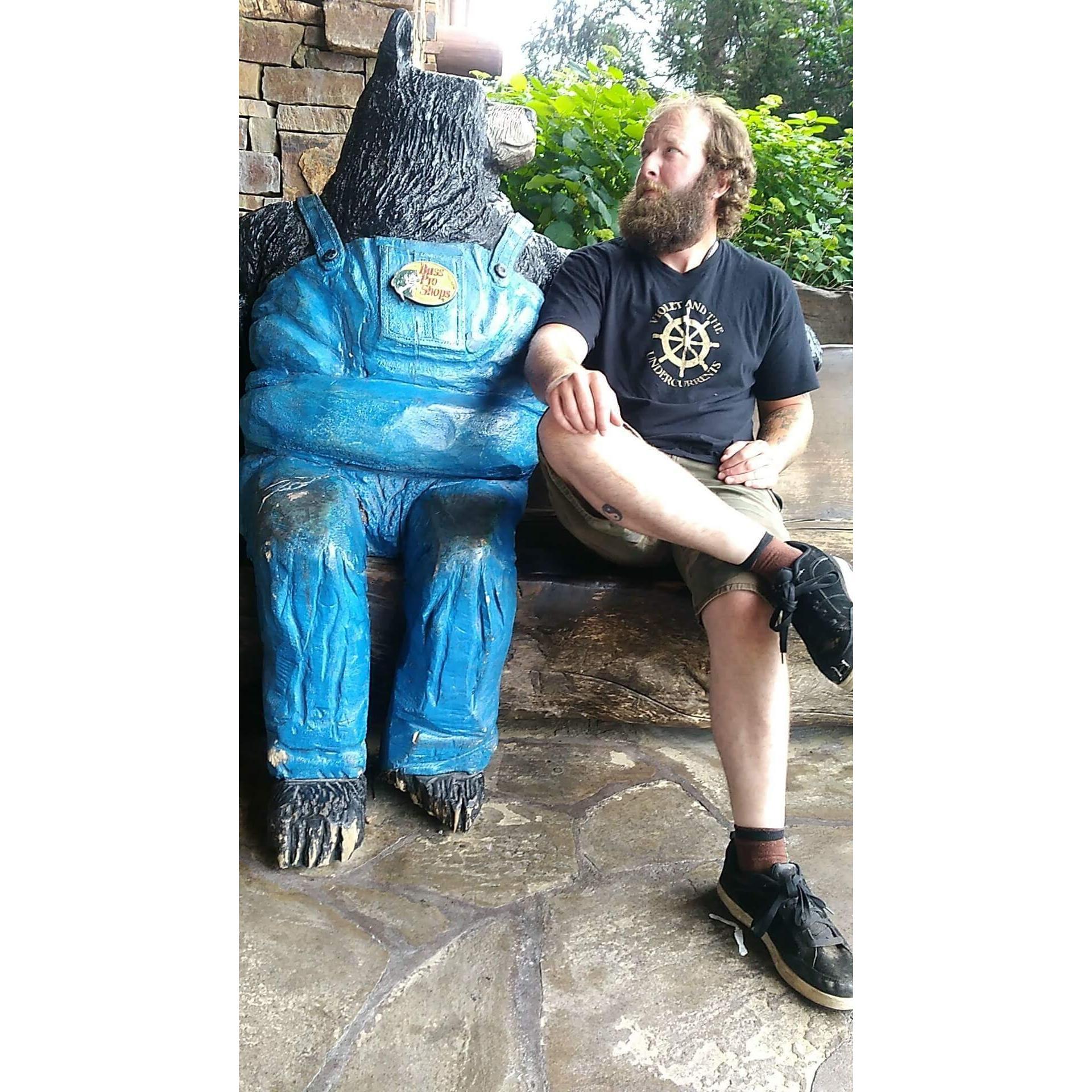 They kind of look alike lol! (This was before I started dressing him hehe)