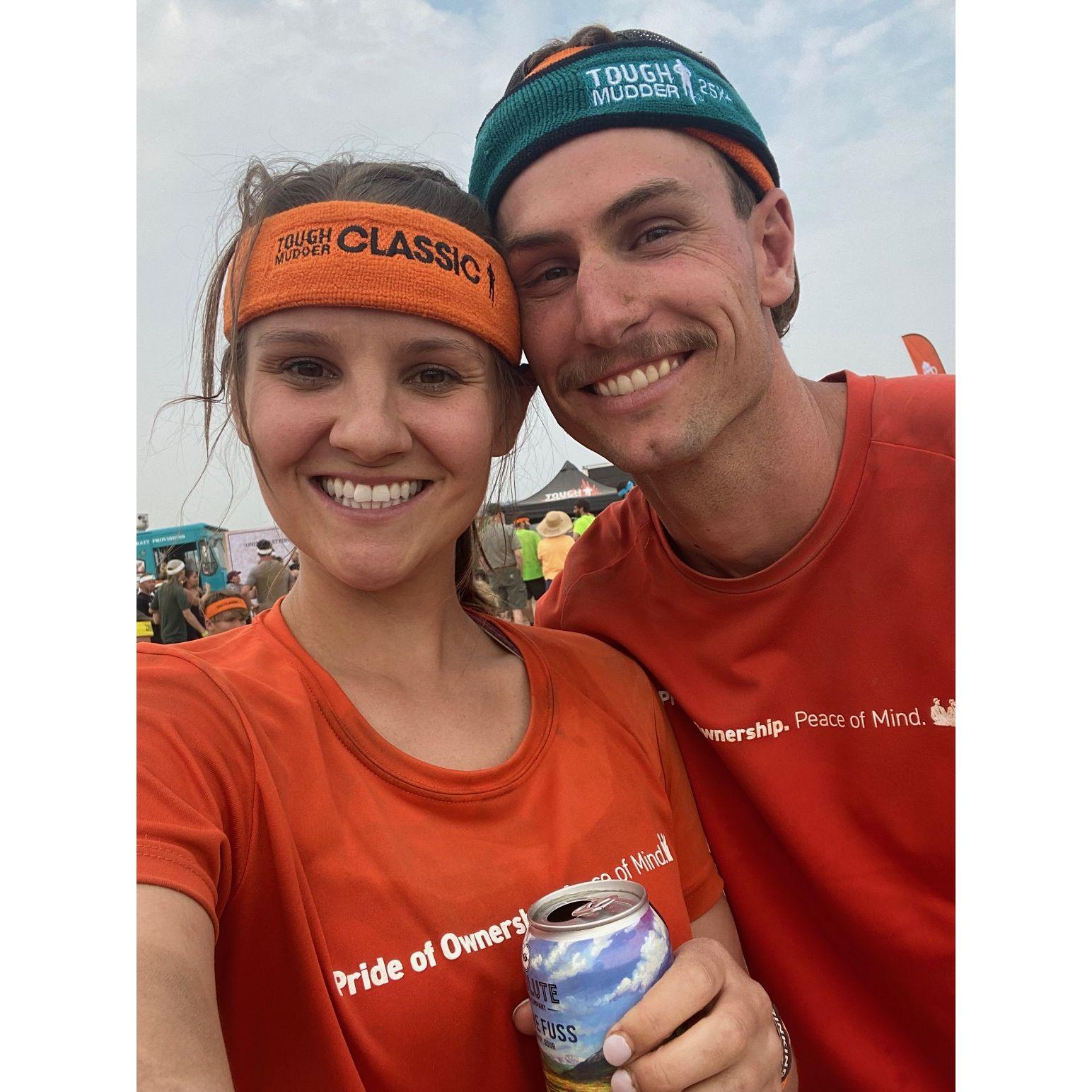 Our first Tough Mudder...