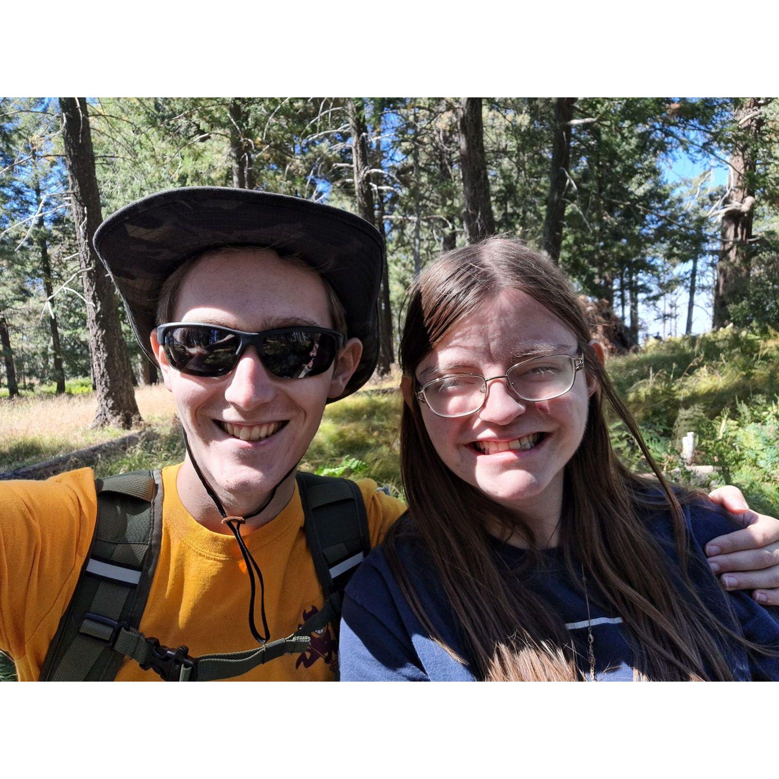 This was our first road trip together to Tucson to meet my friends from International Student Fellowship and go on a hike!