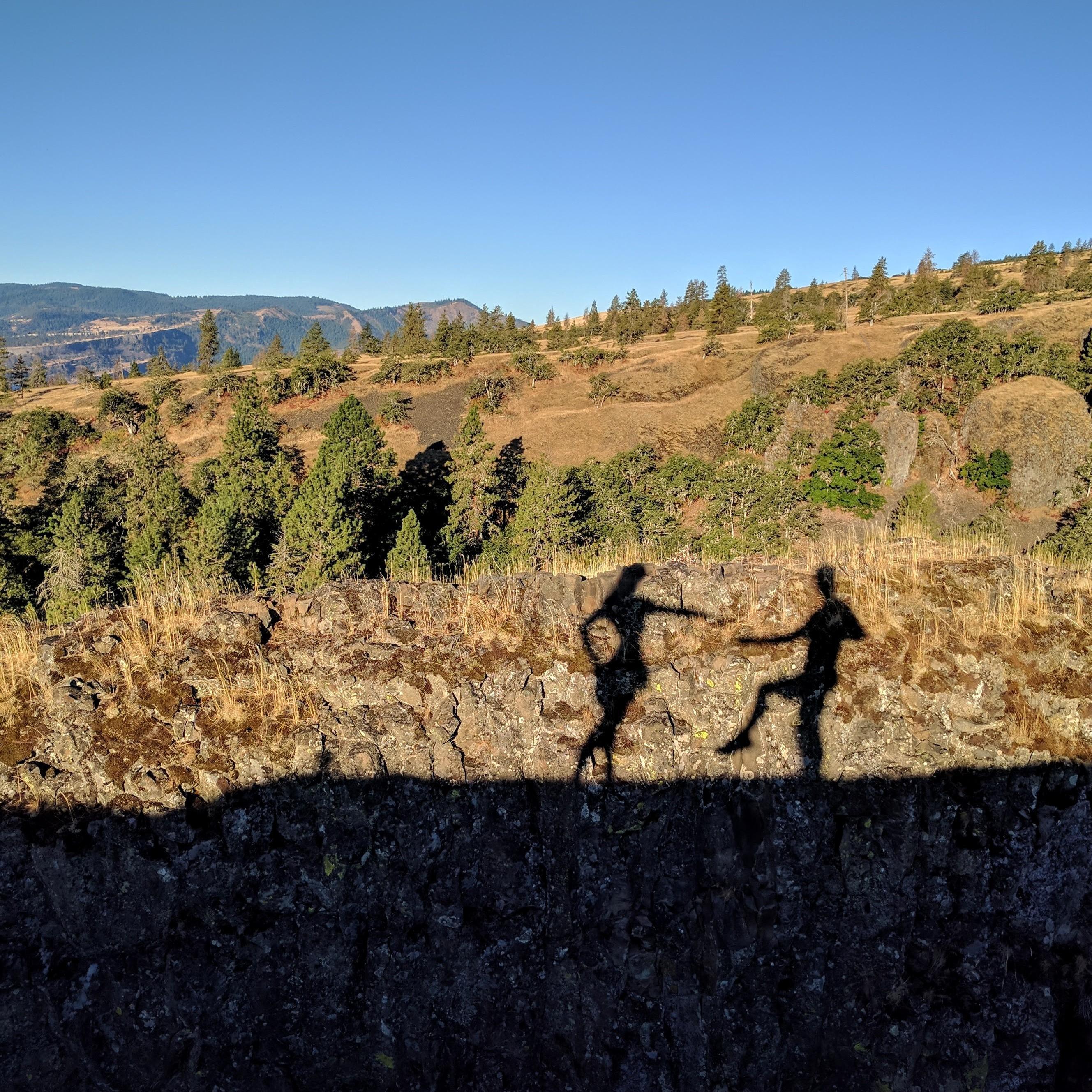 Sunrise walk on the Syncline. One of our first dates.