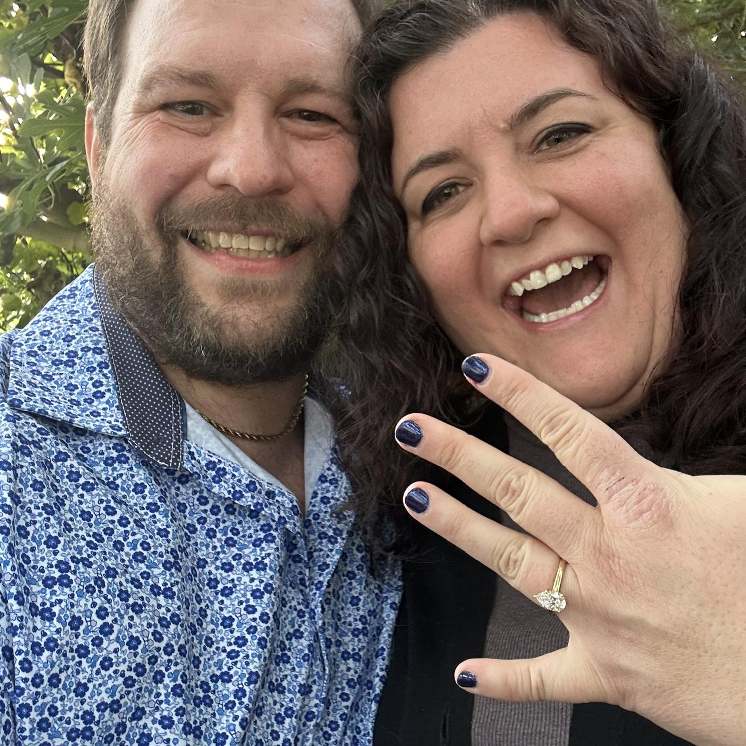 We’re ENGAGED!