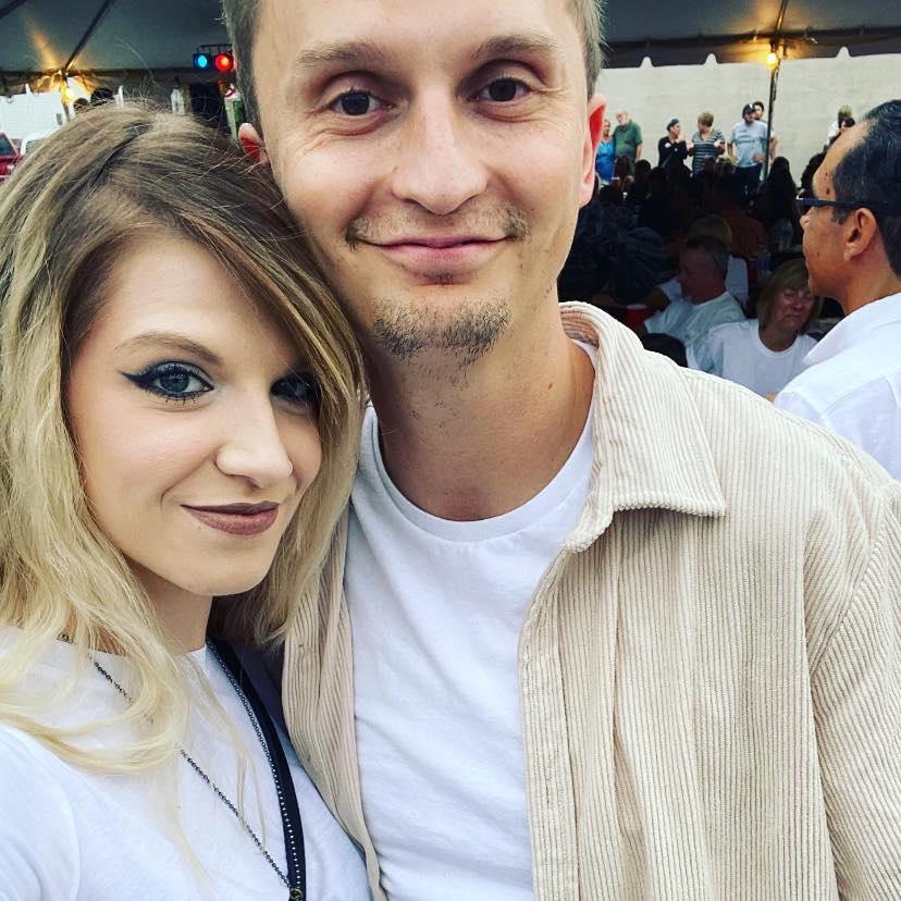 We devoured some delicious Italian at the Little Italy Feast of Assumption right before we took this photo.