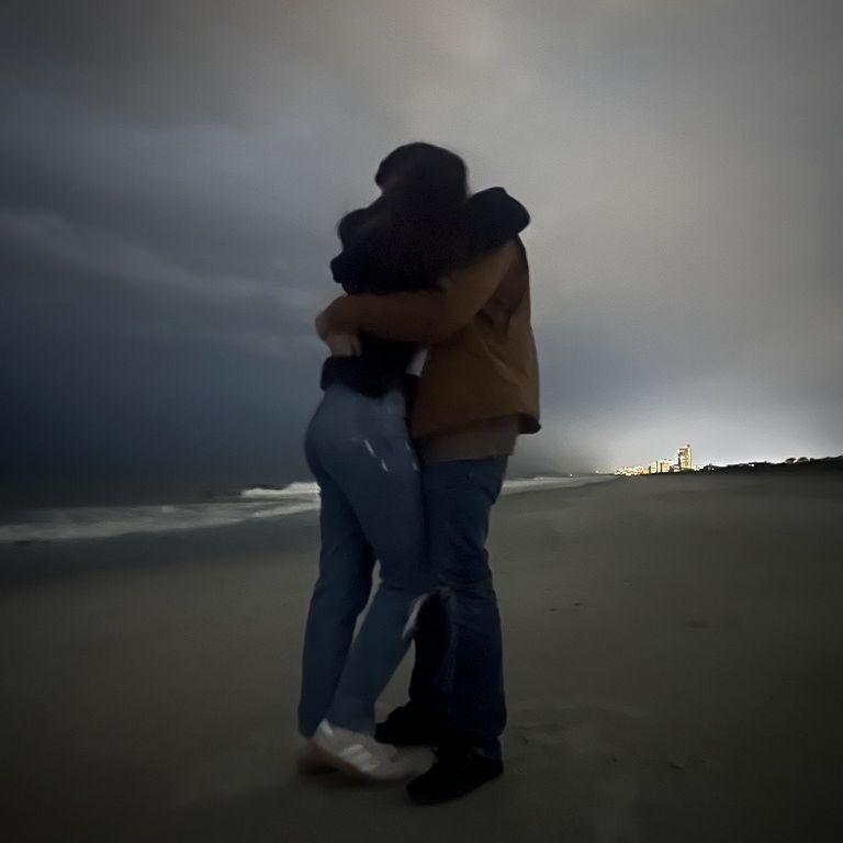 Right after he proposed!