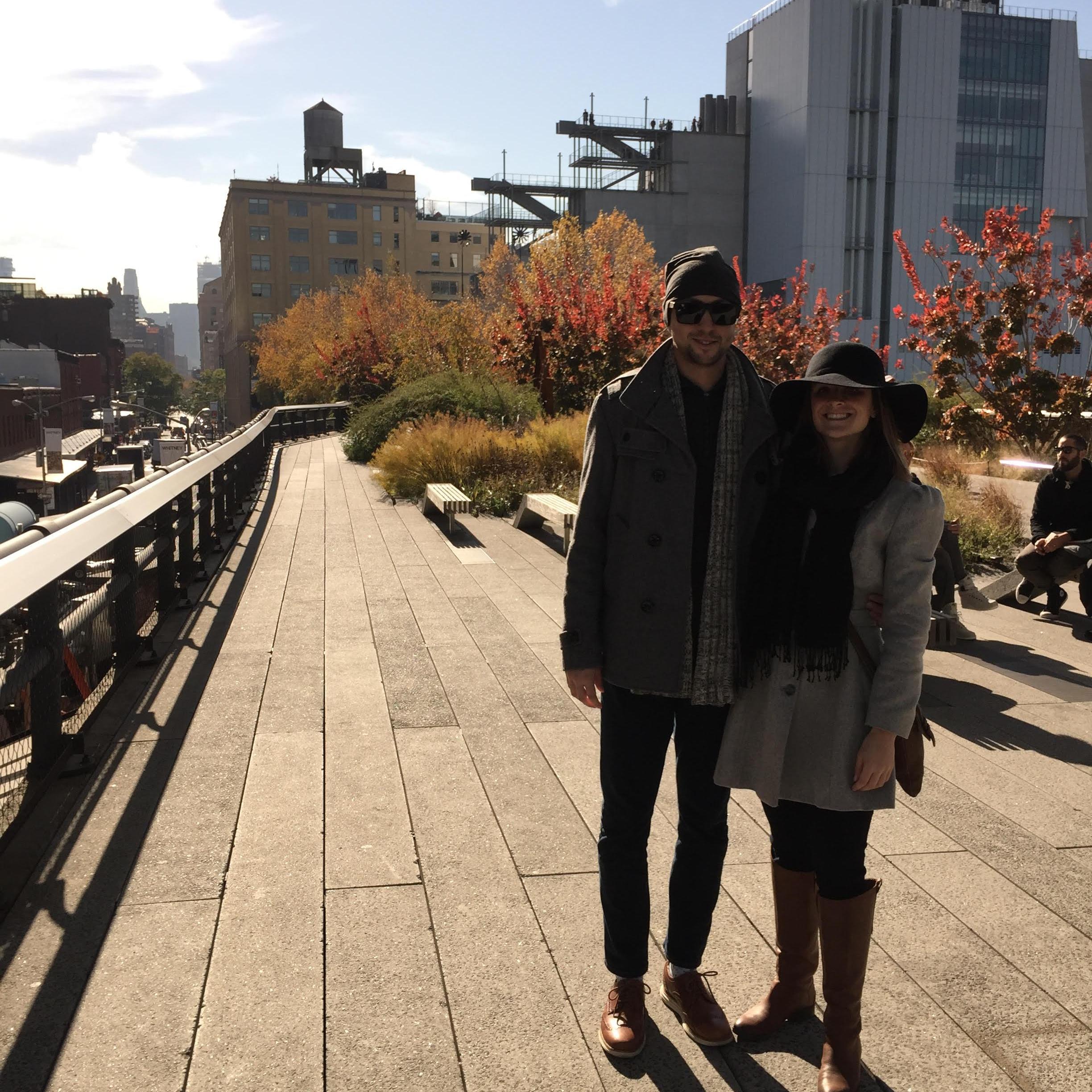 Lindsey thought I would propose in NYC this weekend. Glad I made her sweat it out :)