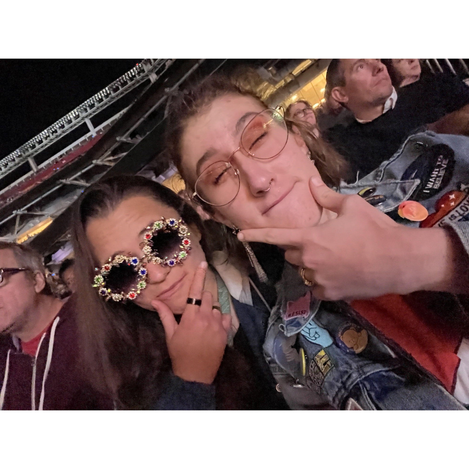 Angelica took Tess to see Elton John, it was a night they will never forget
