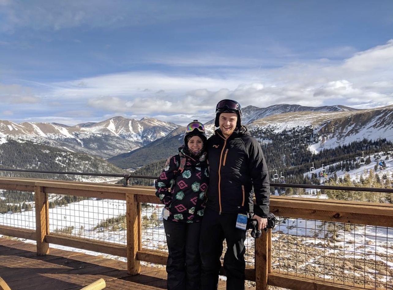 January 2018 - Loveland Ski, our first time visiting Colorado and the trip that solidified that we were going to call Denver home and move there once Will finished school