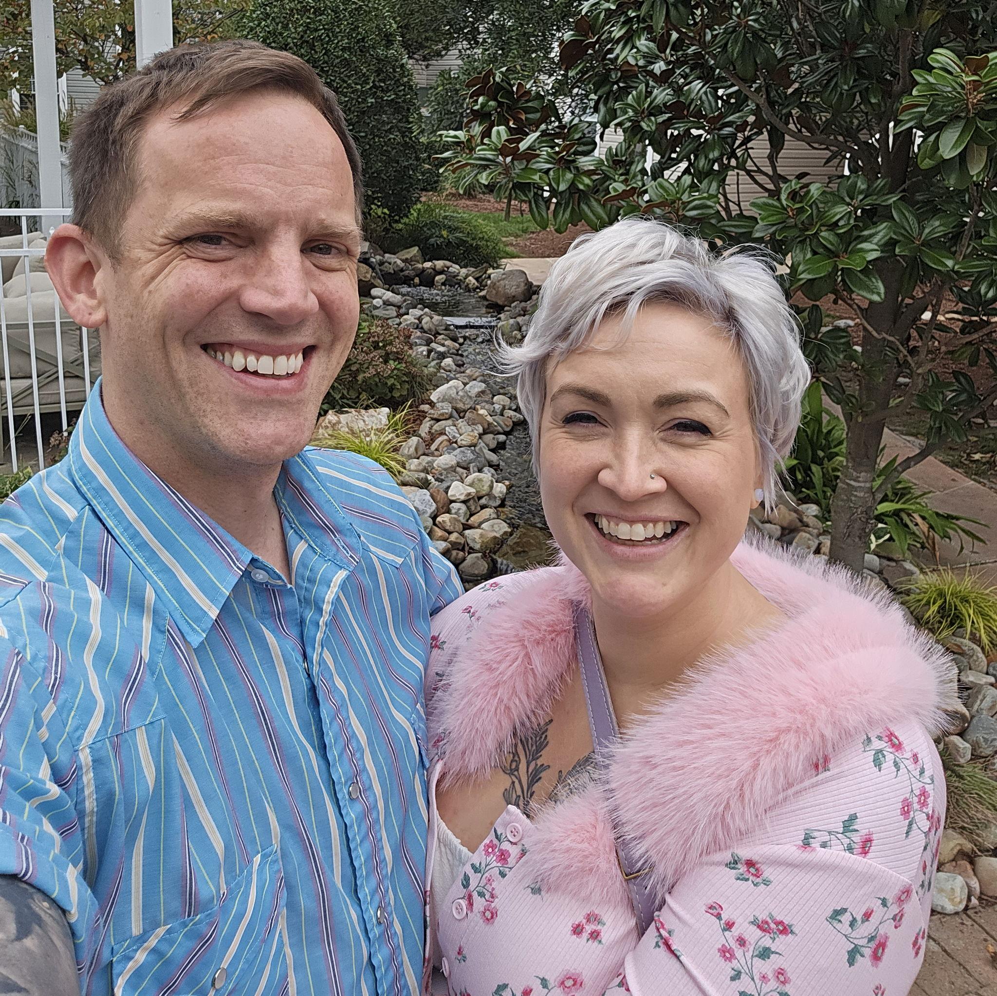 After the courthouse wedding, so cute