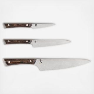 Kanso 3-Piece Knife Starter Set