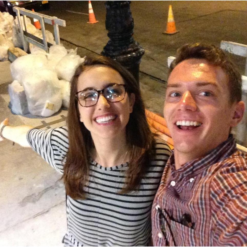 When Collin came to visit Alicia in New York - she's wearing the dress he gifted her from his summer in South Africa