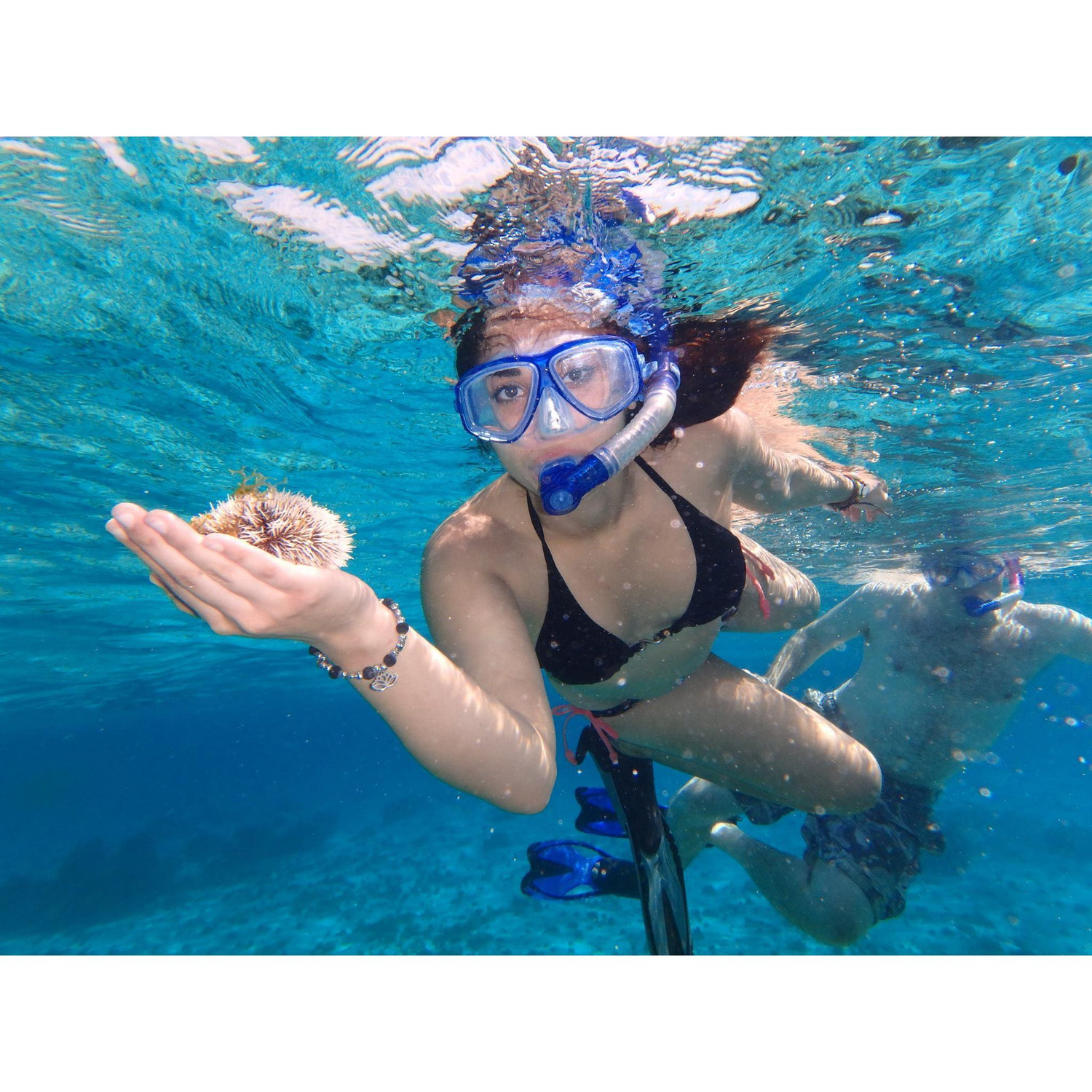 The best snorkeling adventure on our first trip together