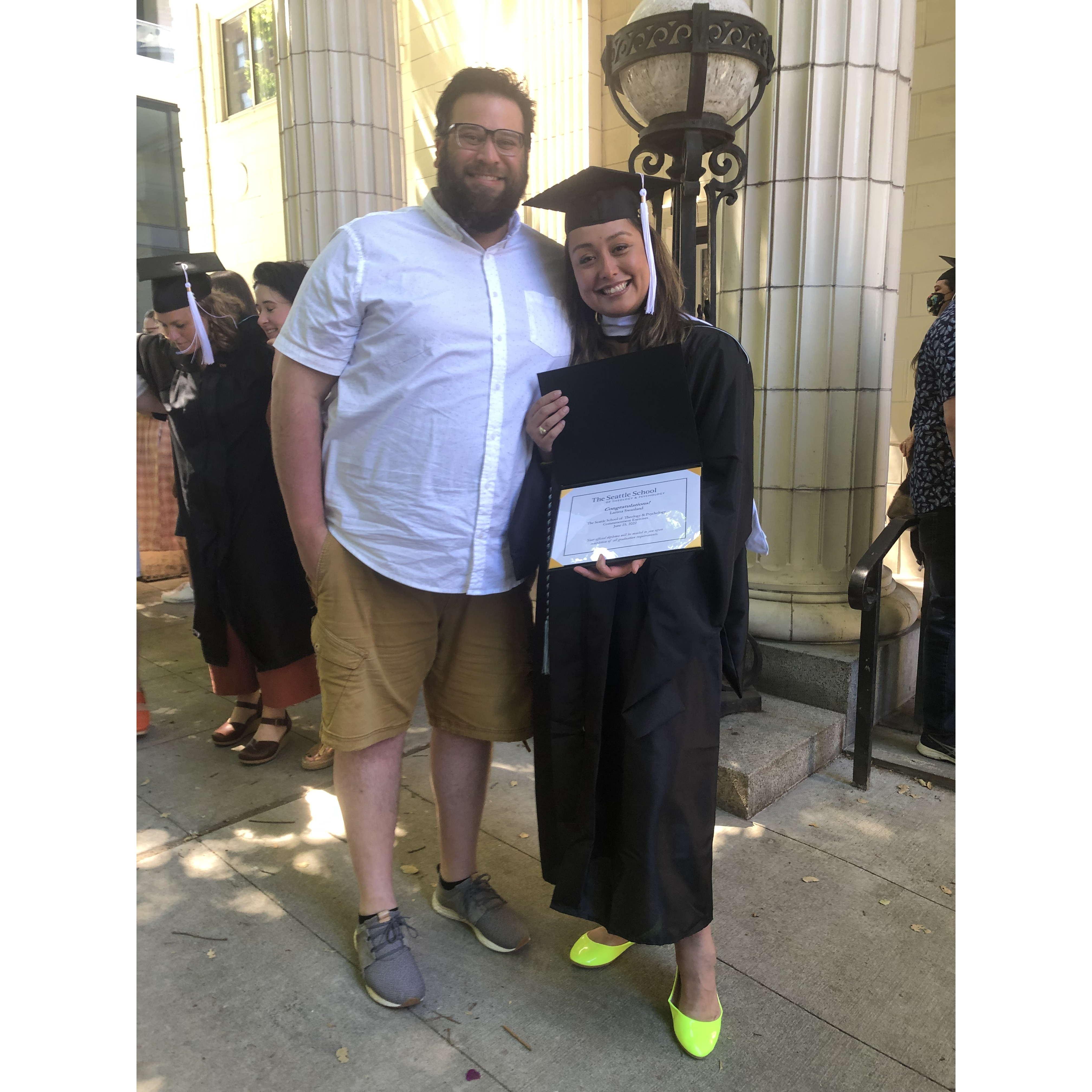 Cameron planned the sweetest graduation after party!