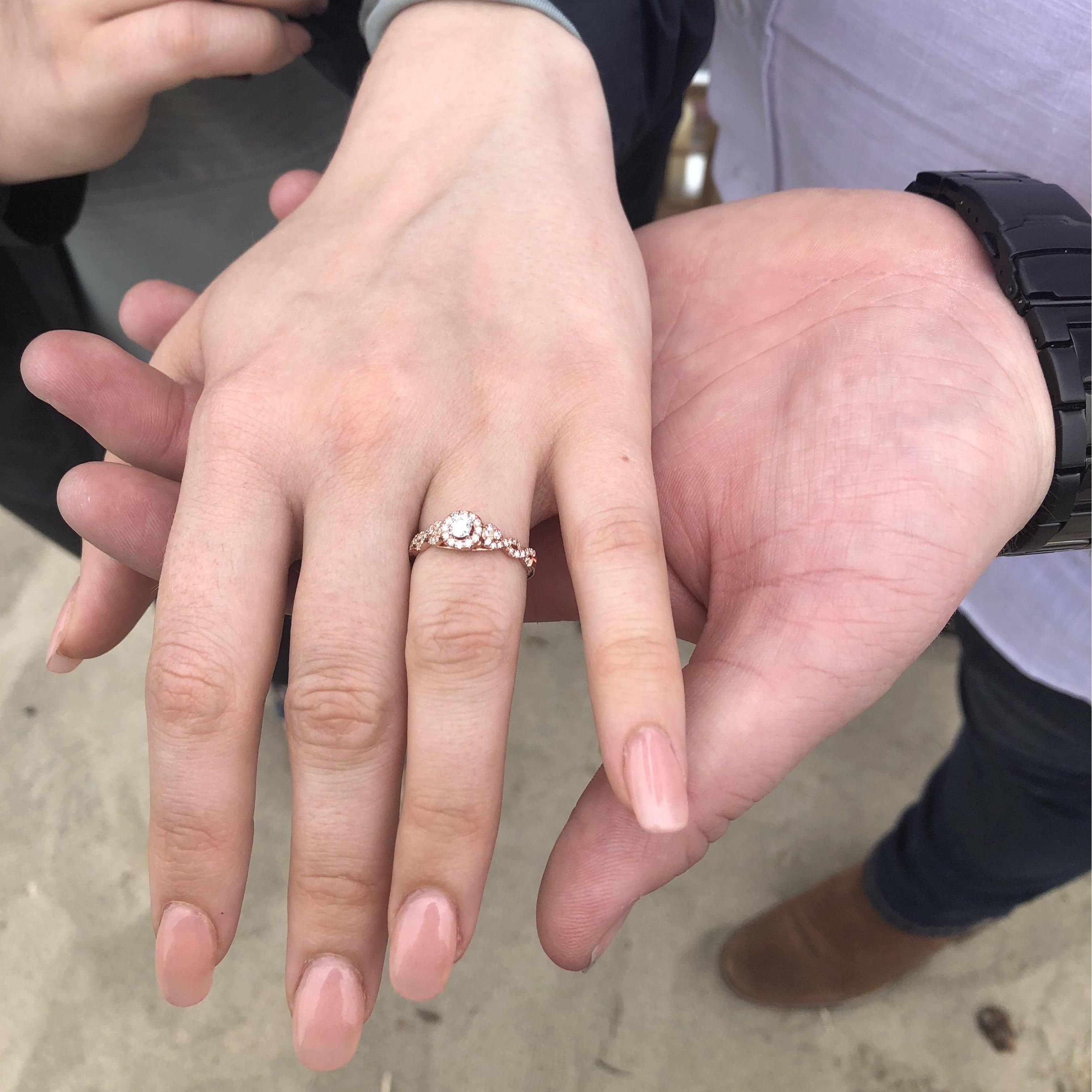 April 2021 - Proposal Day at Rockaway, Beach.