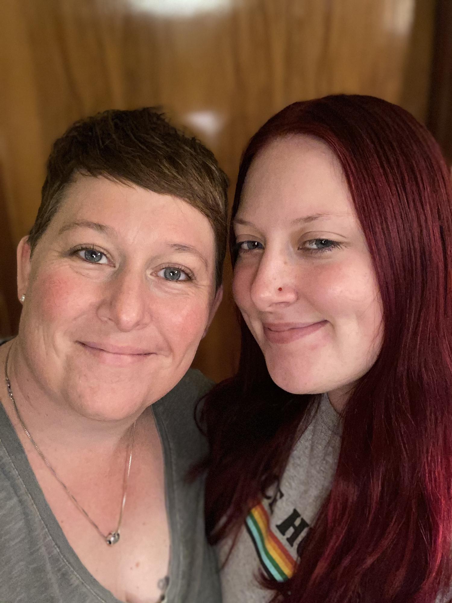 Me and mom, Thanksgiving 2020