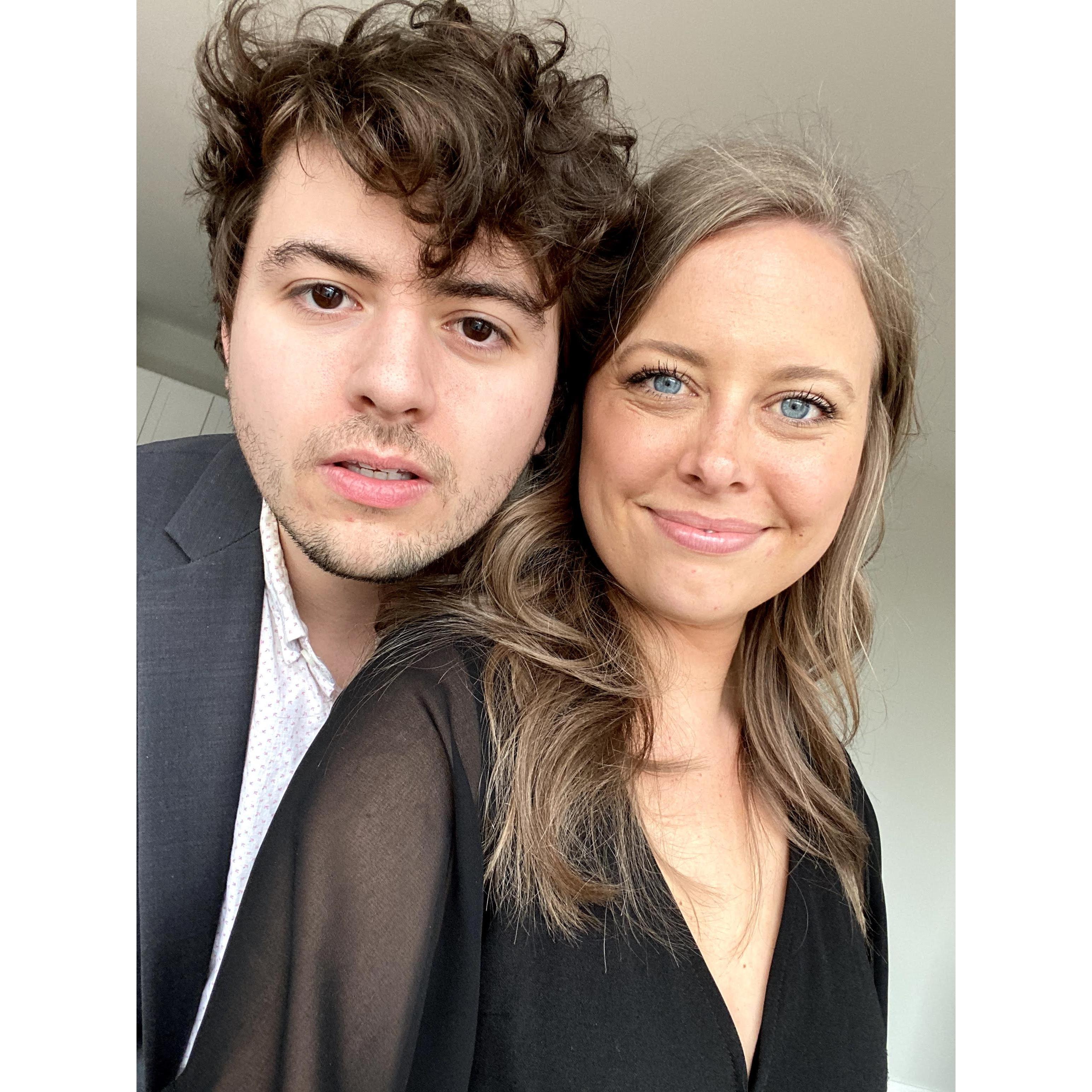 post chick-fil-a first marriage meal, getting ready to unpack our entire apartment just the two of us