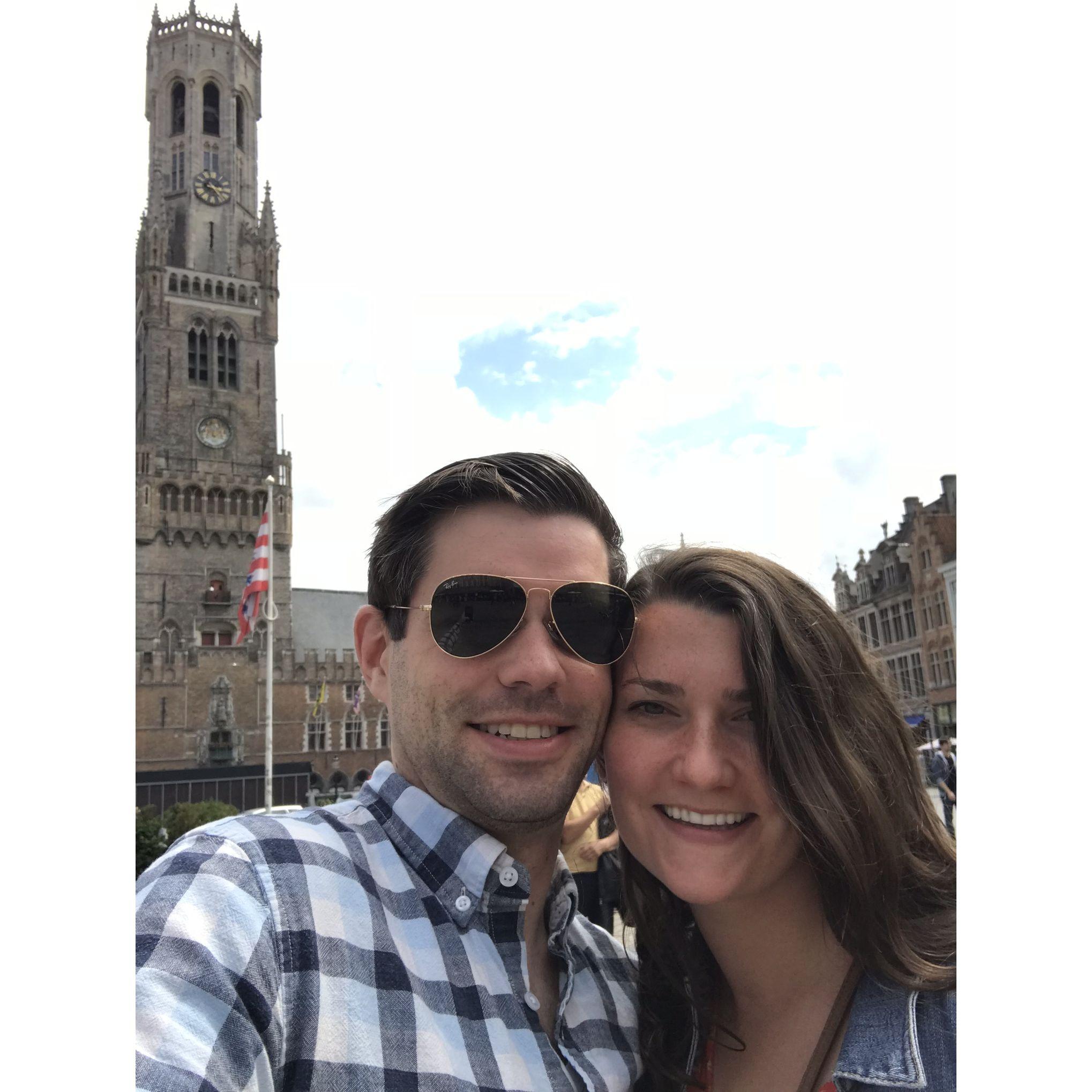 The start of our European travels in Bruges, Belgium