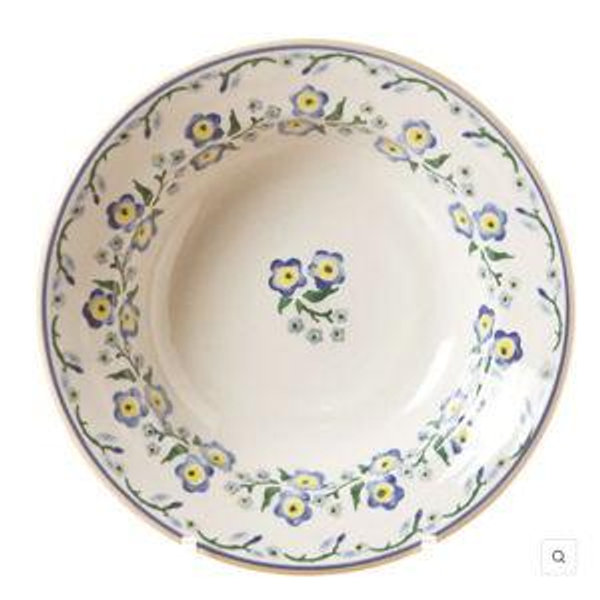 Set of four Pasta Bowls | Forget Me Not