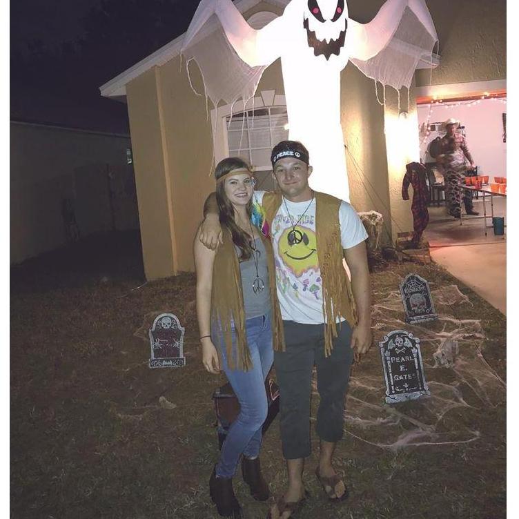 Halloween 2018, of course we were hippies
