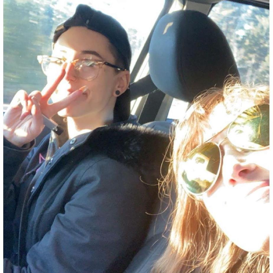 This is the very first picture taken of us
Taken by: Lauren