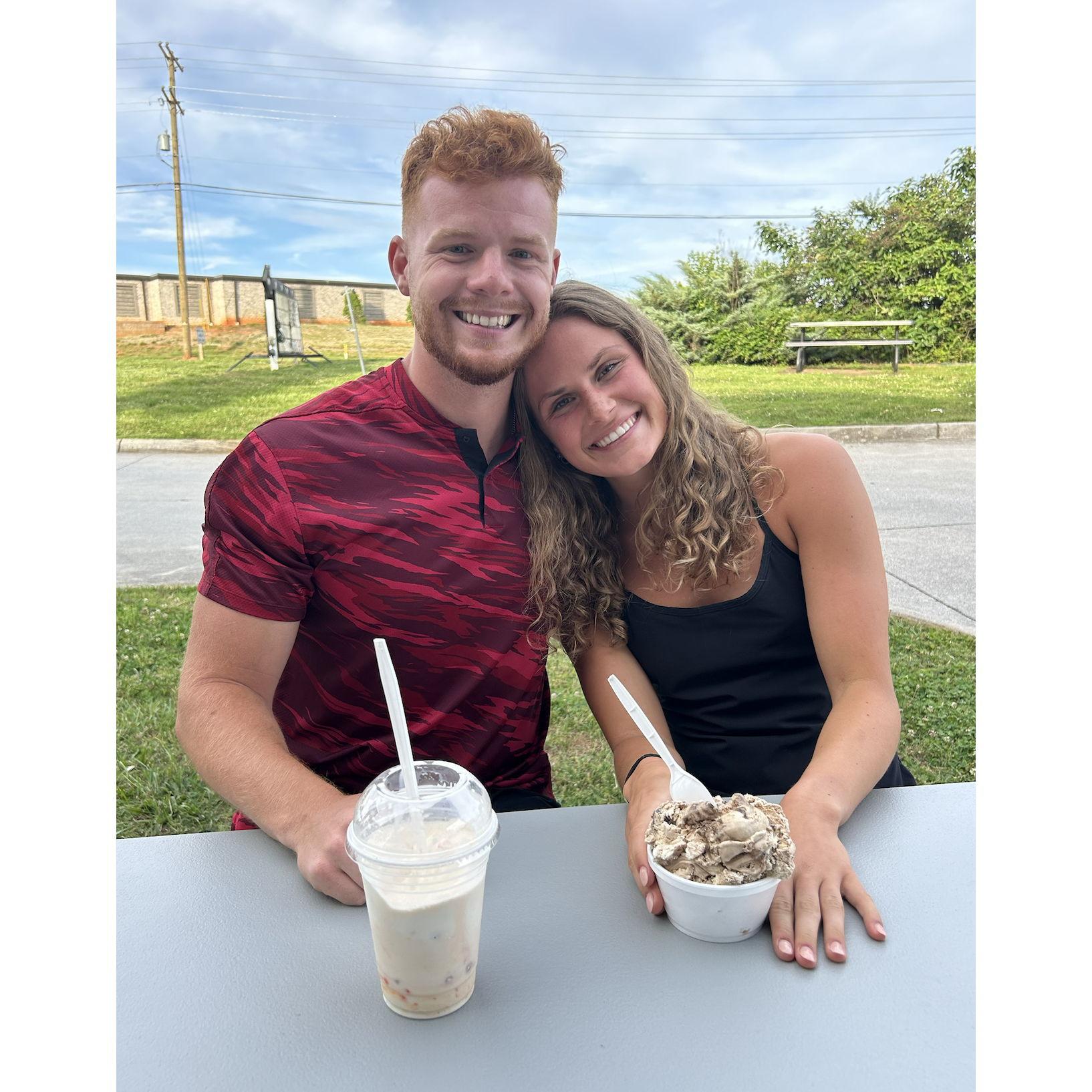 Ice cream date!