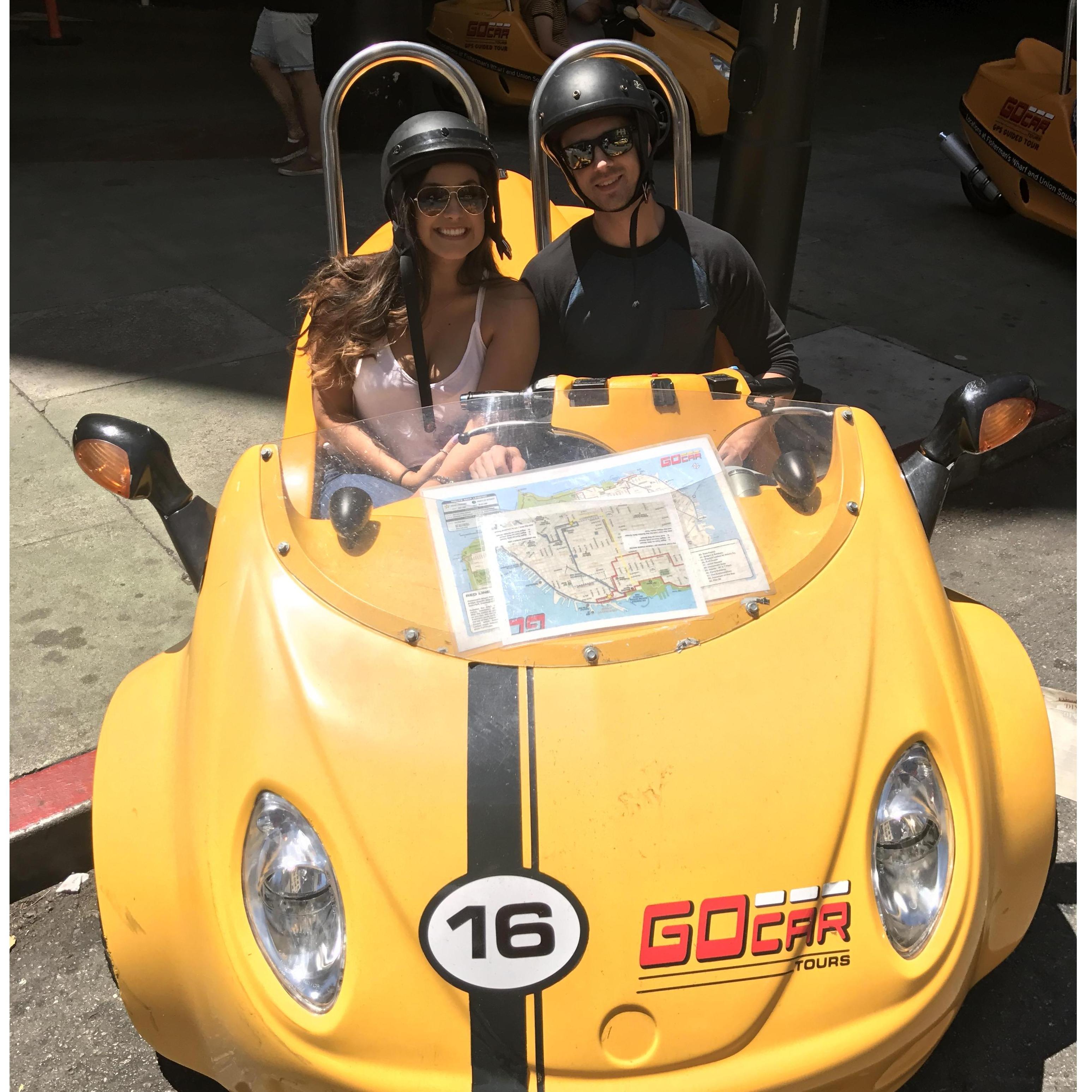 Go Cars and San Francisco Giants game for Samir's birthday 2017