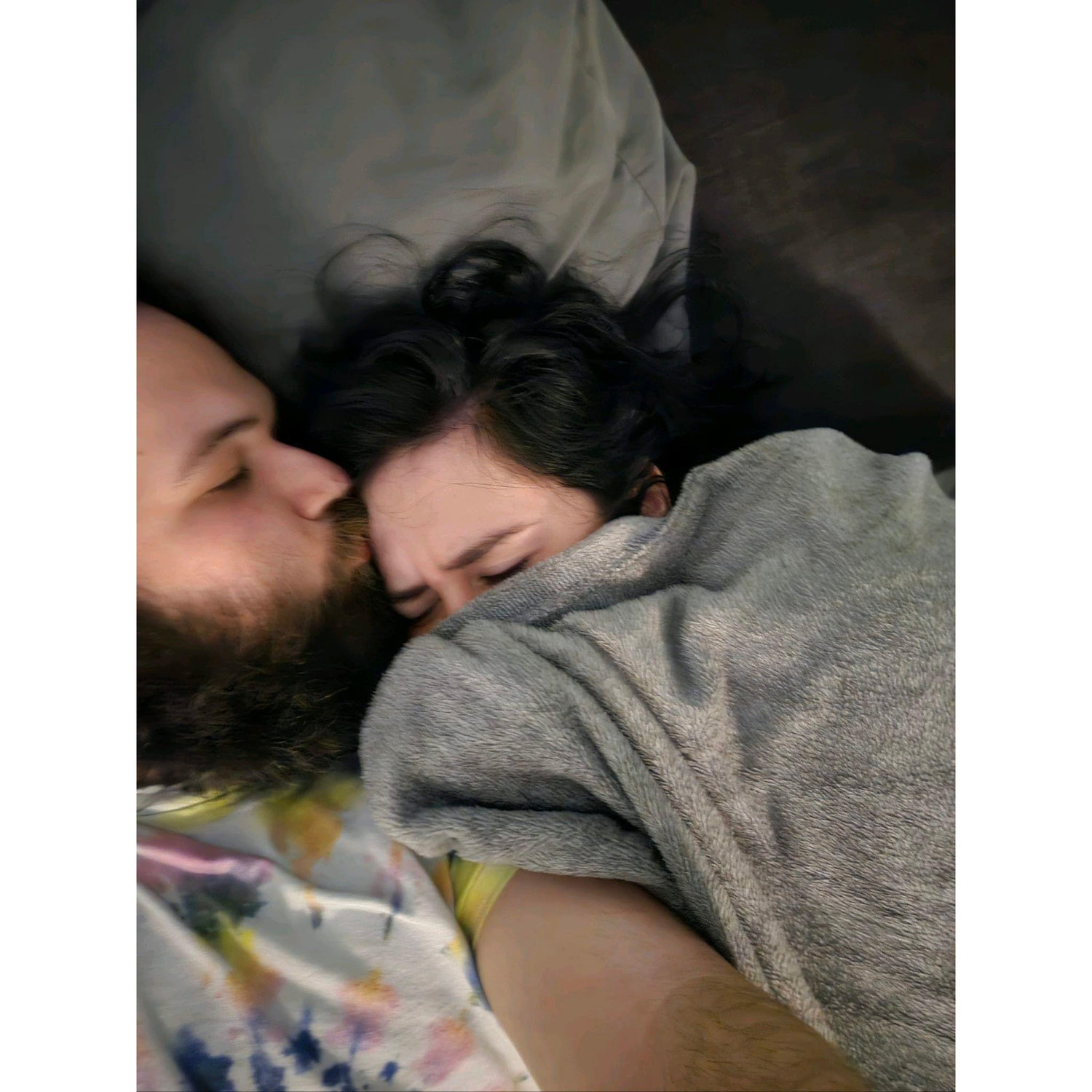 Kaleb snapped this one morning. I am NOT a morning person haha
