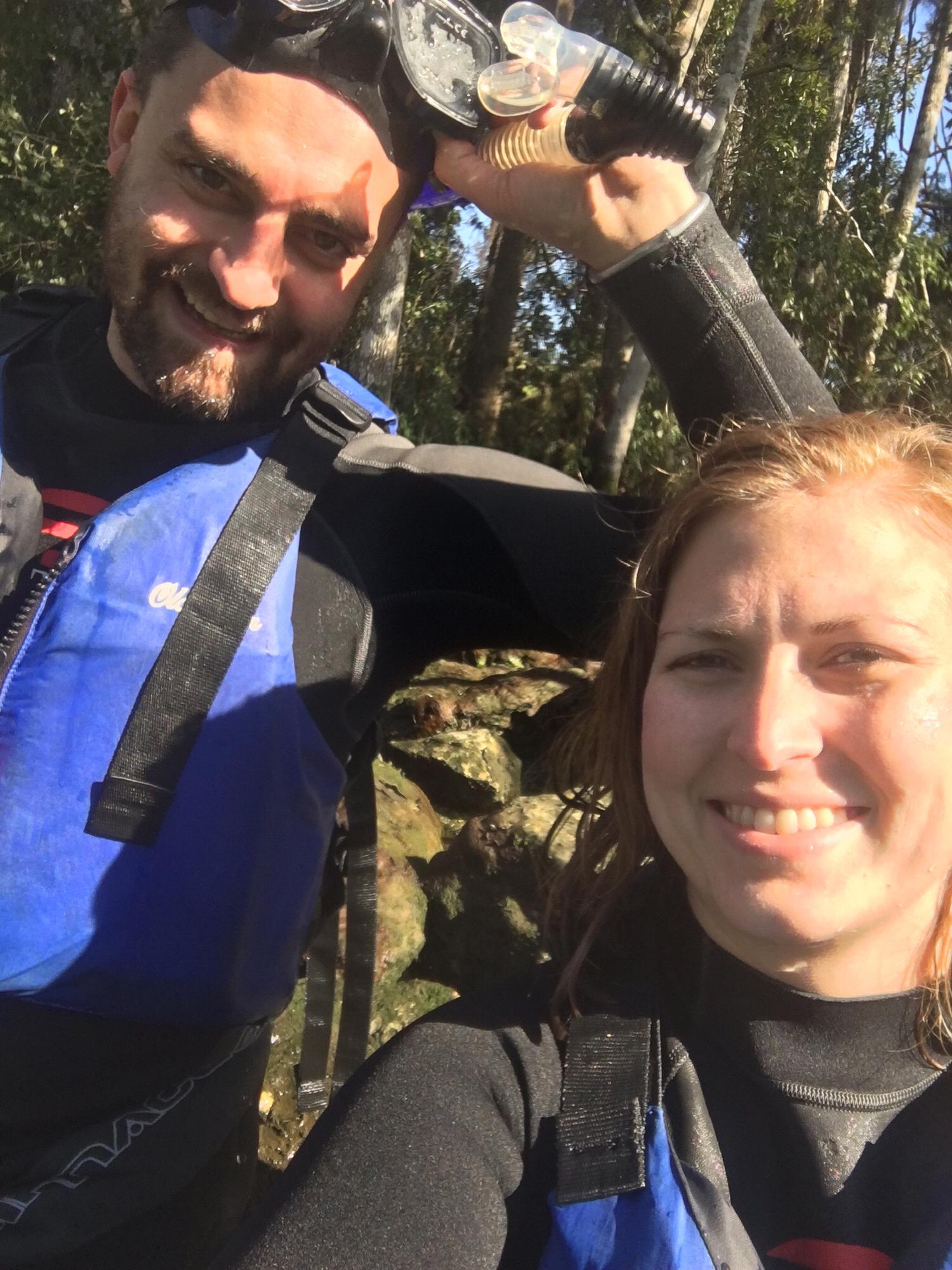 Kayaking and swimming with wild manatees in Tampa.
January 2020