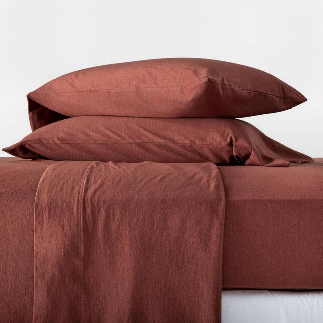 King Tencel Solid Sheet Set Clay - Casaluna™